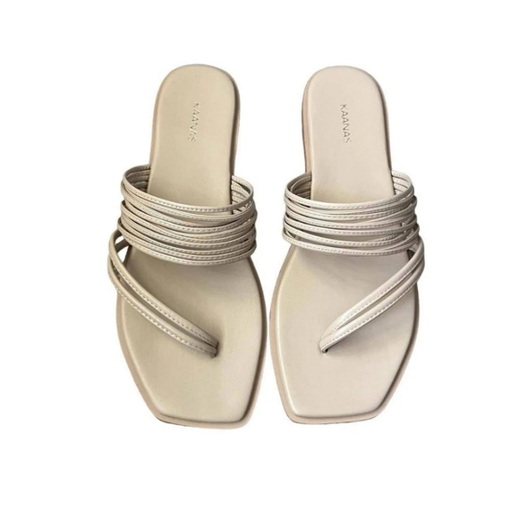 Kaanas Shoes - Kaanas IBU Nude Strappy Sandal